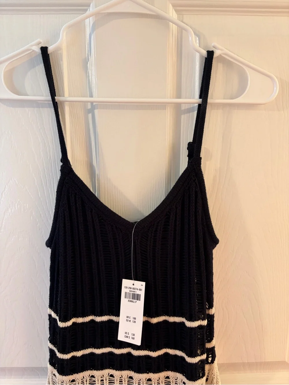Abercrombie and Fitch crochet maxi dress NWT